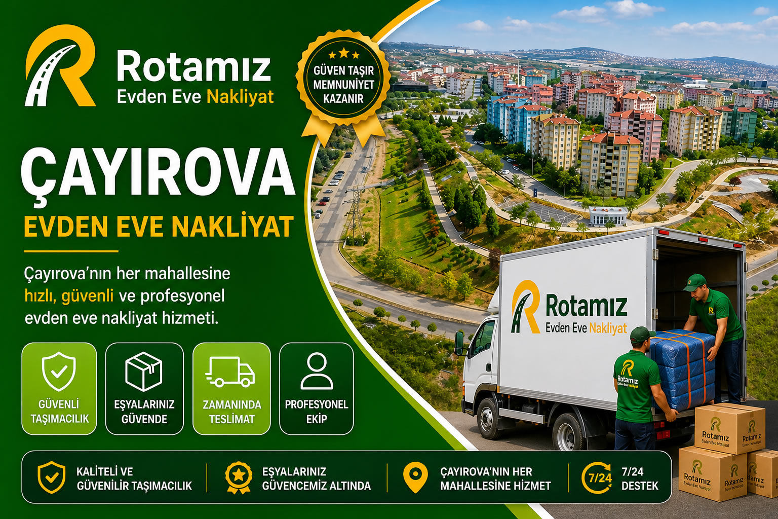 Çayırova Evden Eve Nakliyat