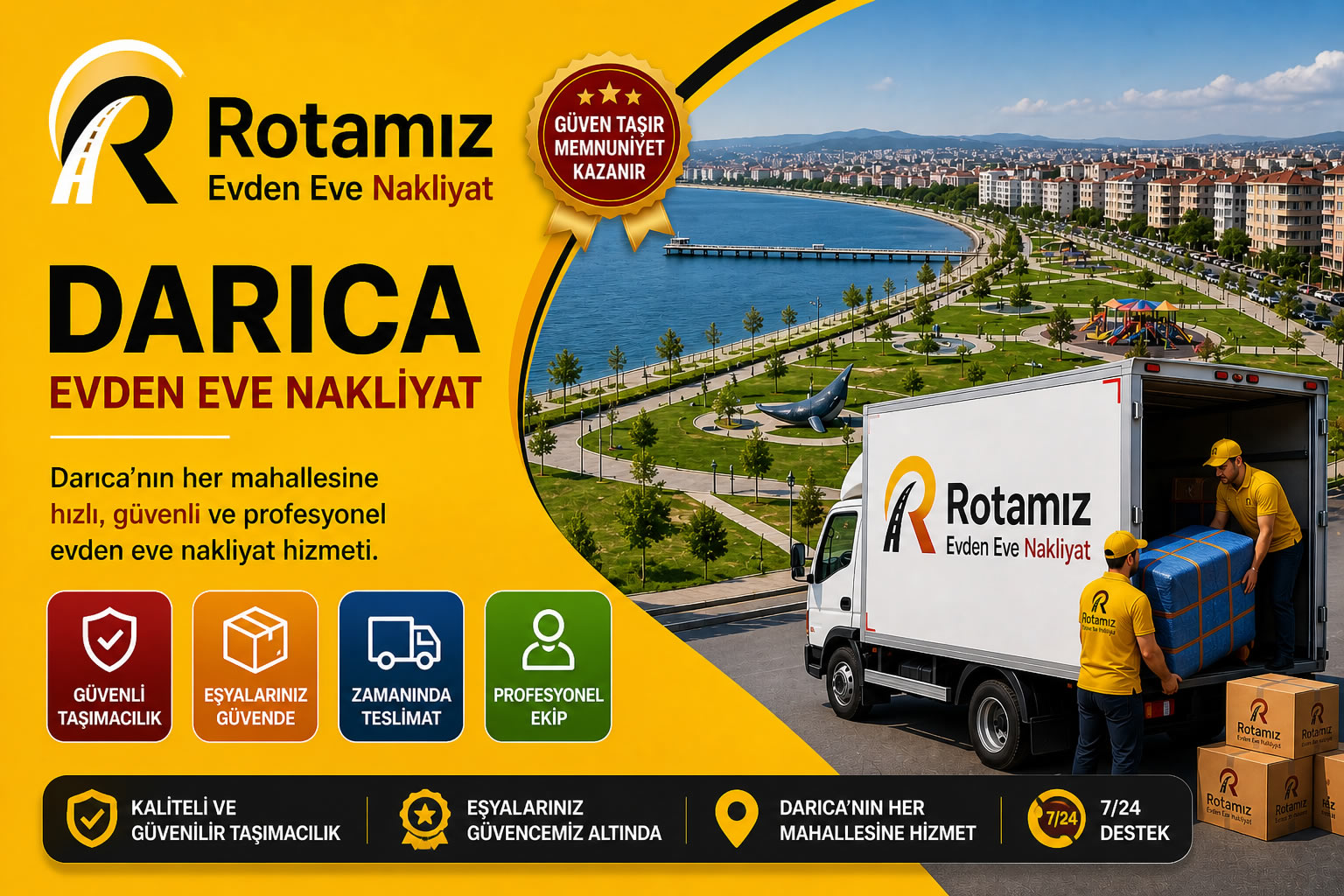 Darıca Evden Eve Nakliyat