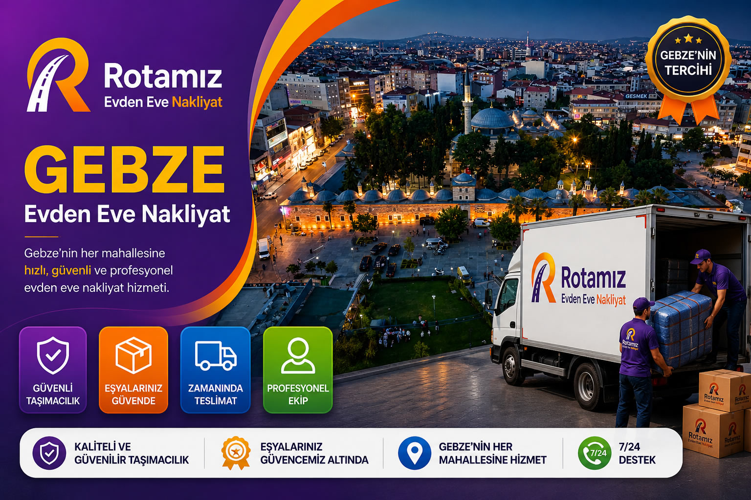 Gebze Evden Eve Nakliyat